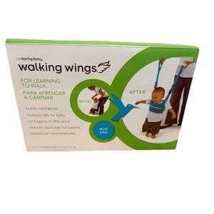 UpSpring Baby Walking Wings Blue Handheld Assistive‎ Device for Infants